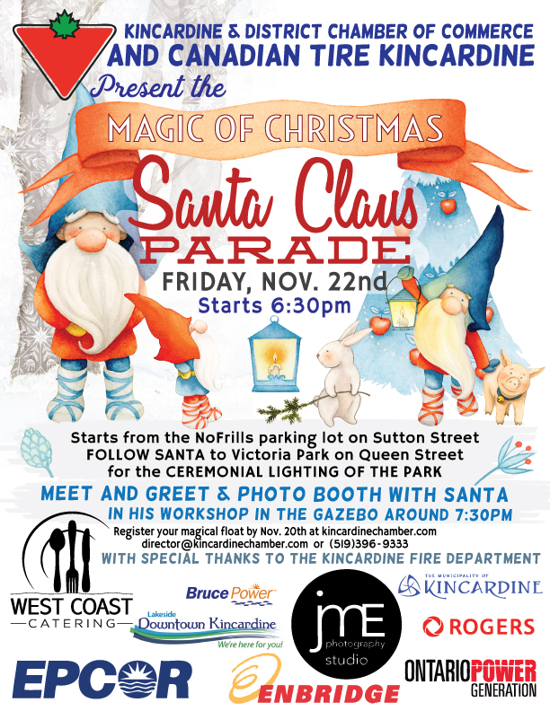 Santa Claus Parade | Kincardine & District Chamber of Commerce